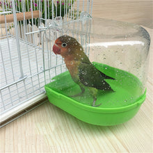 Load image into Gallery viewer, Parrot Bird Bathtub Parrot Bathing Supplies Bird Bathtub Cage Pet Supplies Bird Bath Shower Standing Bin Wash Space
