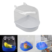 Load image into Gallery viewer, Parrot Bird Bathtub Parrot Bathing Supplies Bird Bathtub Cage Pet Supplies Bird Bath Shower Standing Bin Wash Space
