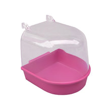 Load image into Gallery viewer, Parrot Bird Bathtub Parrot Bathing Supplies Bird Bathtub Cage Pet Supplies Bird Bath Shower Standing Bin Wash Space
