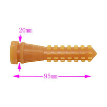Load image into Gallery viewer, 50 pcs 9.5 cm Poultry Plucking Fingers Hair Removal Machine Glue Stick Chicken Plucker Beef tendon material corn rod
